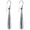 Stretch Teardrop Sterling Silver Earrings