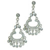 Clear Austrian Crystal  Chandelier   Earrings 