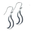 Twisted Pointy S Earrings