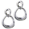 Twin Droplet Sterling Silver Earrings