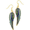 Gold Plated Wing Earrings