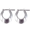 Narrow Hoop Earrings