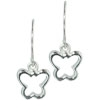  Butterfly  Outline Earrings