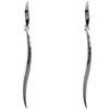 Sophisticated Thin Strip Earrings