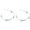 Half Circle Beaded Earrings