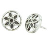 Sterling Silver Flower Earrings