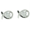 Sterling Silver Fish Stud Earrings