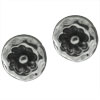Round Flower Earrings
