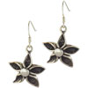 Sterling Silver Flower Daisy Earrings