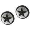 Circular Star Earrings