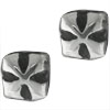  Cross  Shaped Square  Earrings 