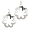 Daisy Flower Silhouette Earrings