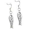 Sterling Silver Fish Earrings