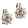 Cluster Of Faux Pearl Earrings