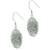 Sterling Silver Intertwined Wire Earrings