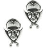 Sterling Silver Pirates Sword Earrings