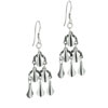 Sterling Silver  Chandelier  Dangling Ornament  Earrings 