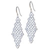 Netlike Diamond Earrings