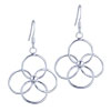  Hoop  Connected Earrings