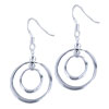 Dangling Double  Hoop  Earrings