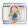 September Birthstone Cute Girl Italian Charm