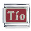 Red Tio Uncle Italian Charm