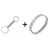 Keychain Italian  Charm  Bracelet