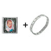Picture Insert Mega Italian Charm Bracelet