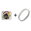 Archie Betty Diving Combination Italian Charm Bracelet