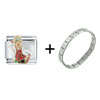 Archie Jughead Laugh Italian Charm Bracelet