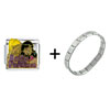 Archie Betty And Veronica Combination Italian Charm Bracelet