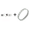 Id Heart  Link  January Garnet Color Birthstone  Italian   Charm   ... 