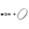 Shield Knot  Deluxe   Link  Italian Charm Bracelet
