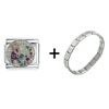 Girl  Gardening  Italian Charm Bracelet