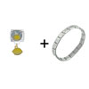 Lemonade Italian Charm Bracelet