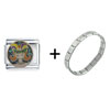 Mardi Gras Girl  Italian   Charm  Bracelet