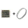 Mardi Gras Hoorah Italian Charm Bracelet