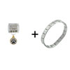 Git Along Lil Doggies Combination Italian Charm Bracelet