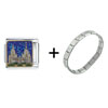 San Diego California  Temple  Italian Charm Bracelet