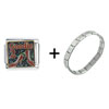 Goodie Two Shoes Italian  Charm  Bracelet