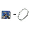 Tap Dance Shoes Italian  Charm  Bracelet