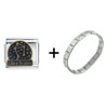 Constellation  Libra  Italian Charm Bracelet