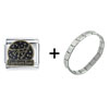 Constellation  Capricorn  Italian Charm Bracelet