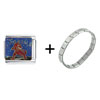 The Lost World Italian Charm Bracelet