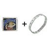 Rain Italian Charm Bracelet