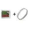 Terror By Night Italian Charm Bracelet