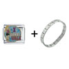 I  Power  Walk Italian Charm Bracelet