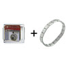 I Heart My Digital Camera Italian Charm Bracelet  ... 