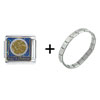 Mac 'n Cheese Combination Italian Charm Bracelet