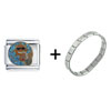 Cool  Summer  Italian Charm Bracelet